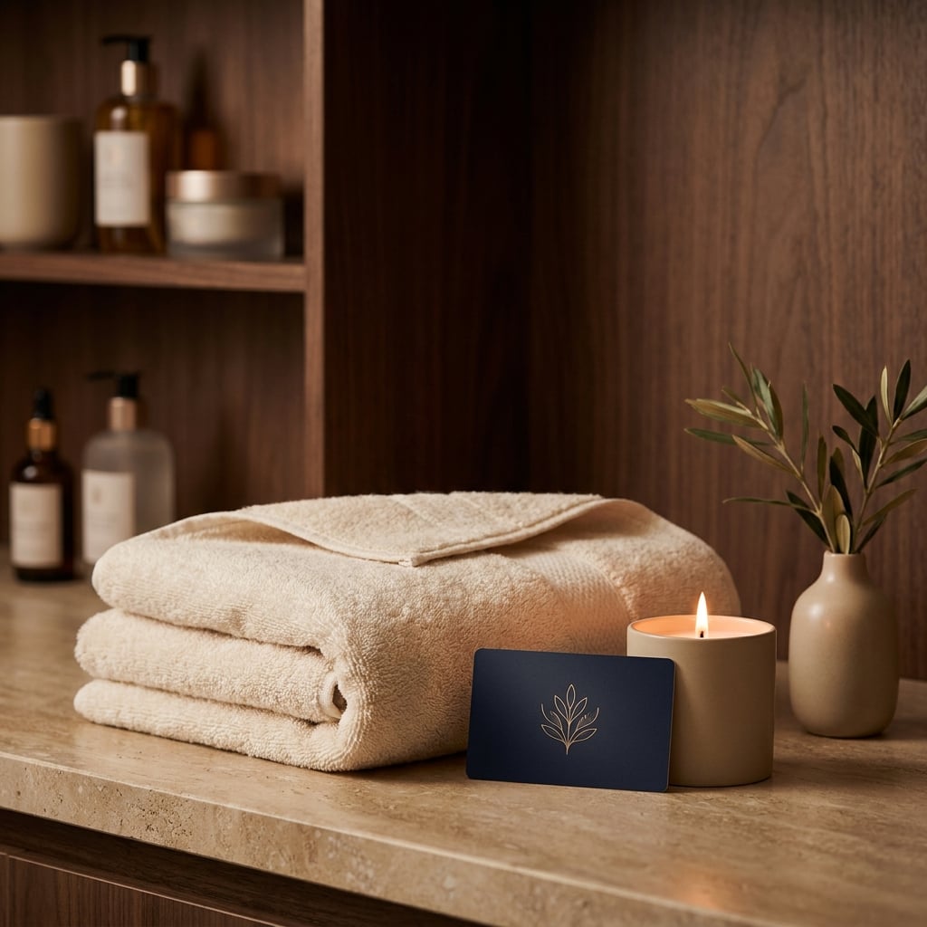 Spa_towels_with_membership_card